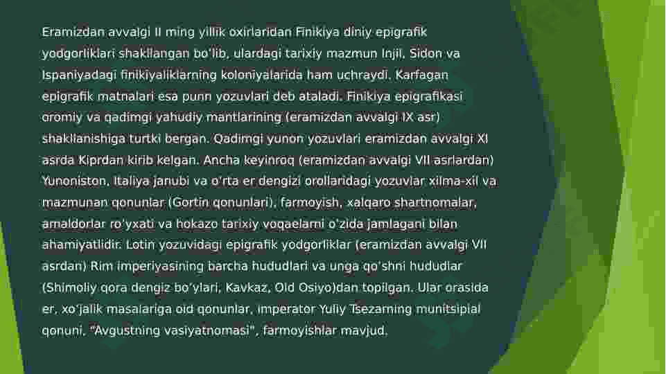 Epigrafika. Maxsus tarix fanlari 5