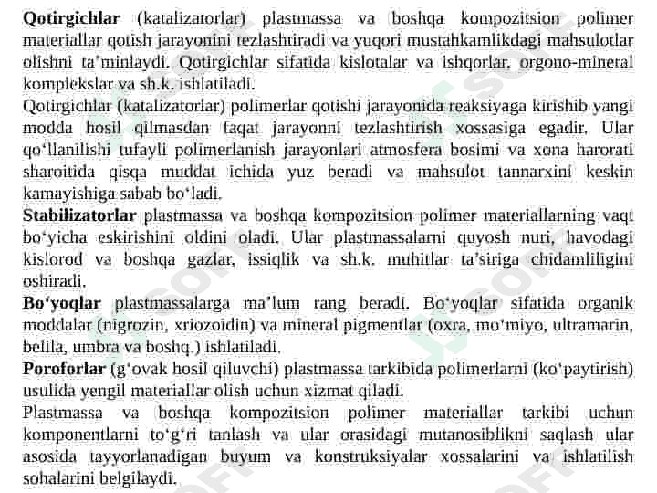 Polimer materiallar 5