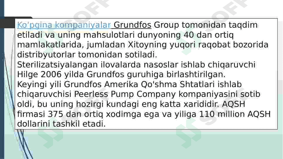 GRUNDFOS NASOSLAR. 5