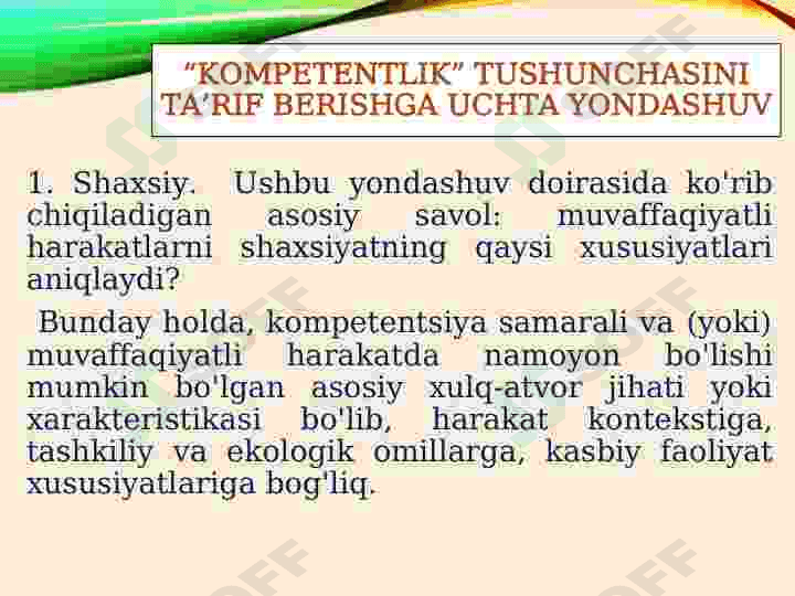 Pedagogik kompetentlikning tuzilishi va mazmuni 5
