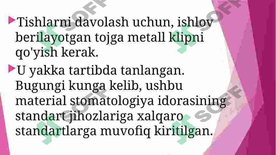 KOFERDAM-STOMATOLOGIYADA 5