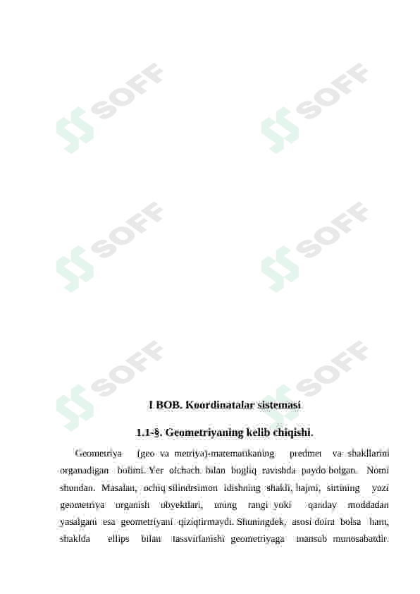 Dekart reperida to‘g‘ri chiziq va u bilan bog‘liq bo‘lgan metrik 5