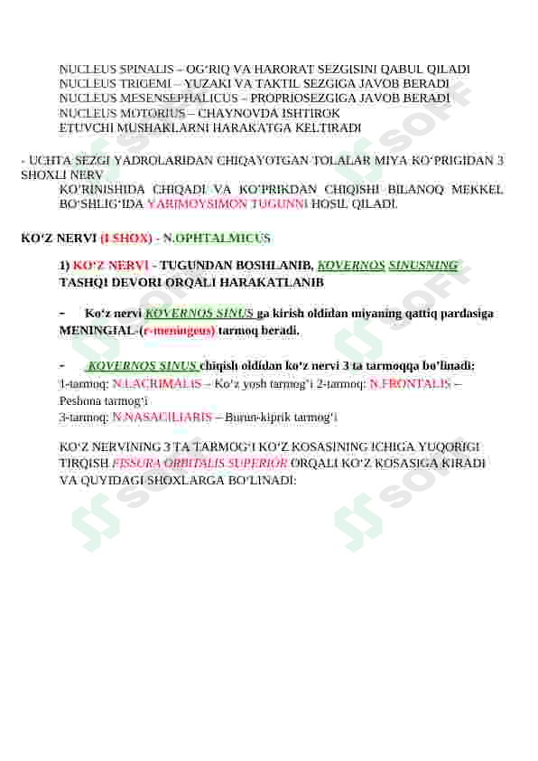 TIBBIYOT TALABALARI UCHUN ANATOMIYA FANIDAN QO'LLANMA 5