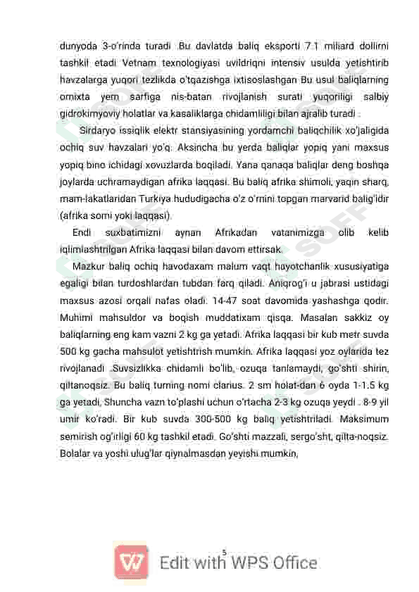 Baliqchilik 5
