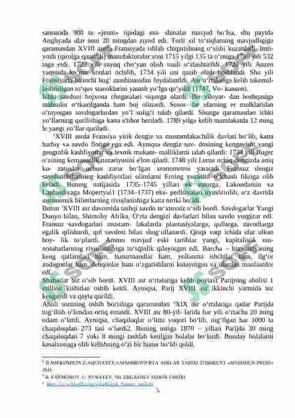 FRANSIYADA DIREKTO'RIYA DAVRI KURS ISHI 5
