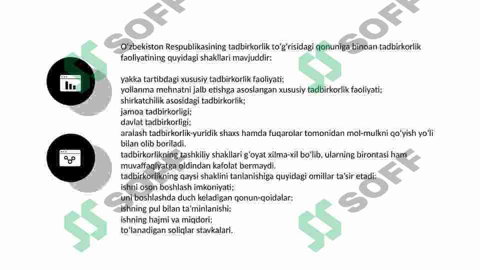 Tadbirkorlik faoliyatining tugatilishi 5