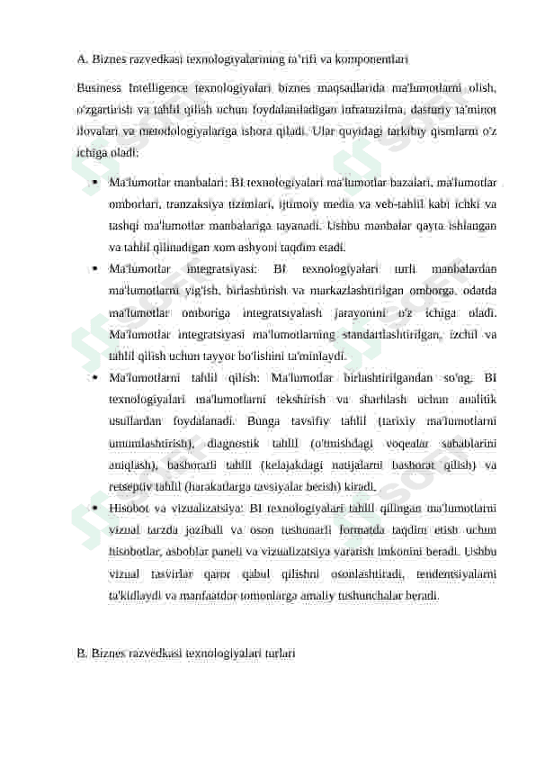 Turli tarmoqlarda axborot  tizimlarining qo`llanilishi. 5