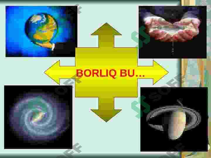 ONTOLOGIYA - BORLIQ FALSAFASI 5