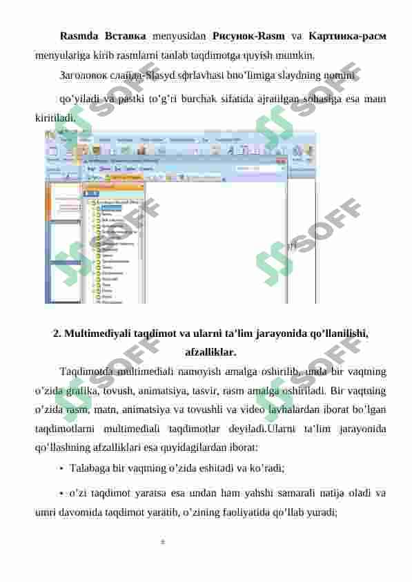 Taqdimot yaratishning zamonaviy usullari 5