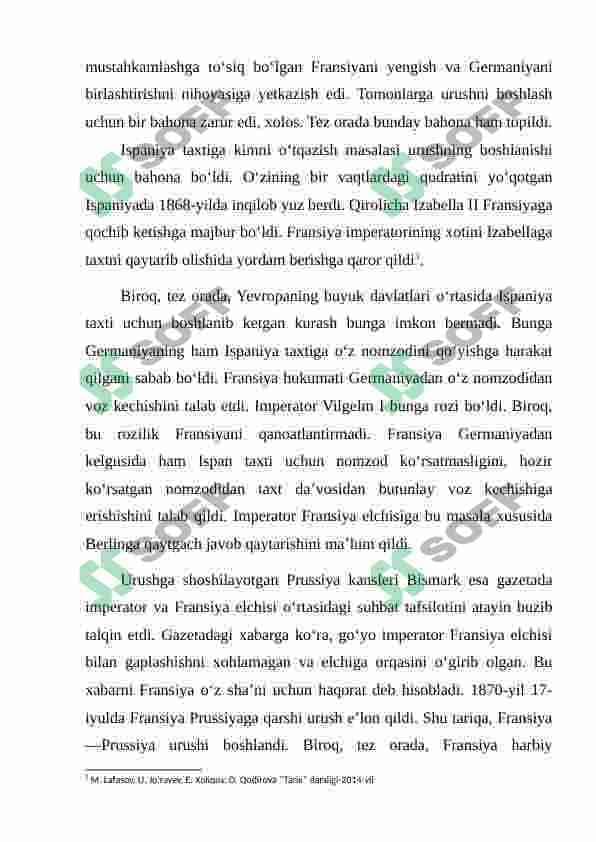 Fransiyada Uchinchi Respublika va 1871-yilgi davlat to'ntarishi 5