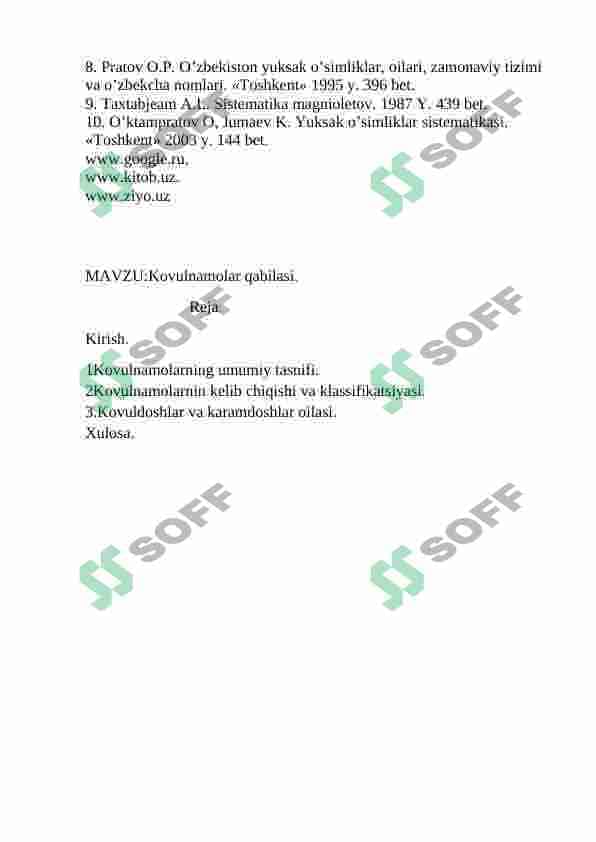 Kovulnamolar qabilasi 5
