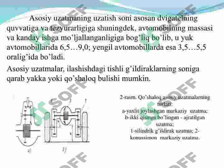 Asosiy uzatma 5