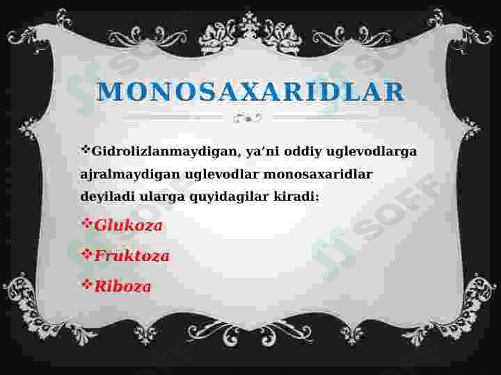 UGLEVODLAR 5