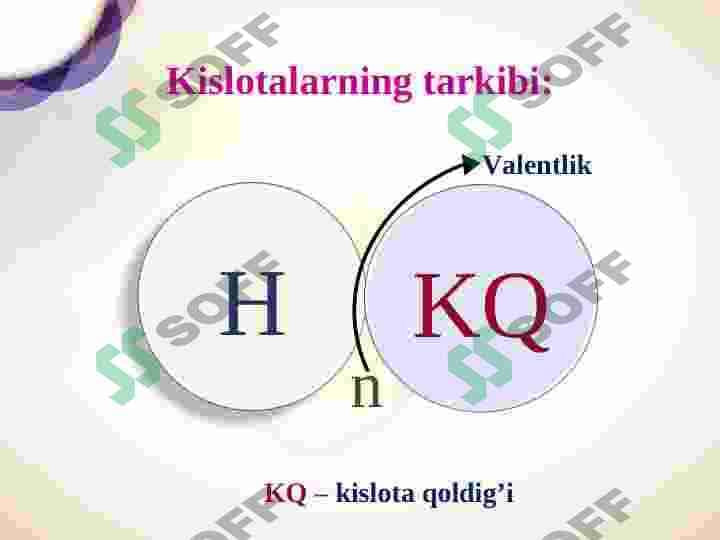 KISLOTALAR VA ULARNING XOSSALARI 6