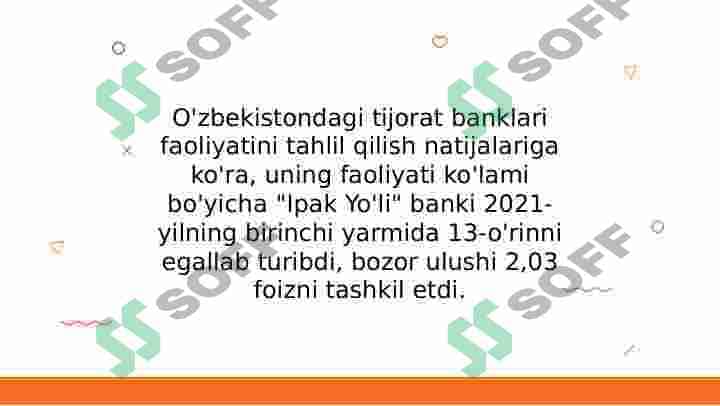 IPAK YO’LI BANK 6