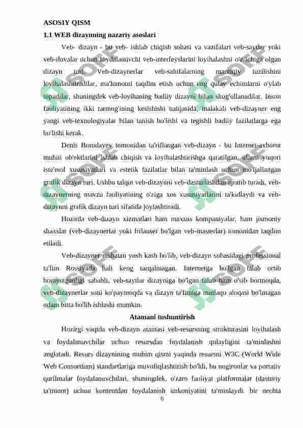 WEB DIZAYN VA UNING DASTURIY TA’MINOTI, MACROMEDIA FLASH DASTURI YORDAMIDA WEB SAHIFA YARATISH VA BEZASH 6