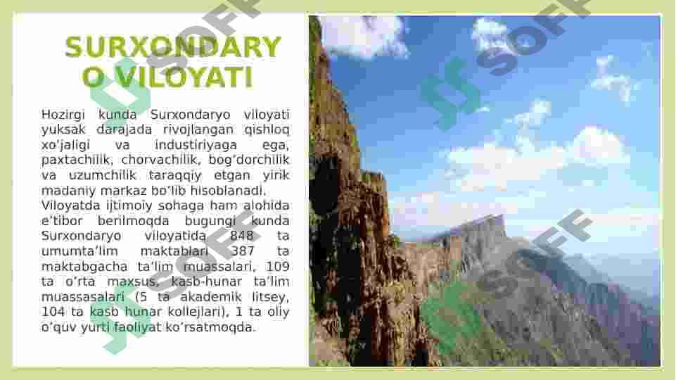 SURXONDARYO  VILOYATI 6
