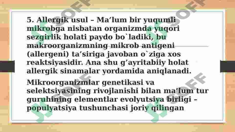 Mikrobiologiya tadqiqotlarining asosiy usullari 6