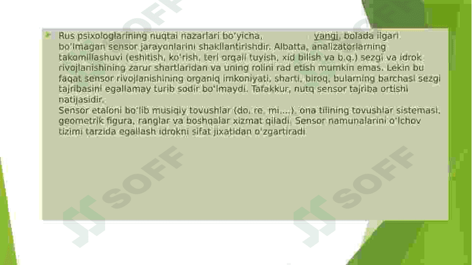 Maktabgacha yosh davrida bilish jarayonlari va nutqning rivojlanishiga xos xususiyatlar 6