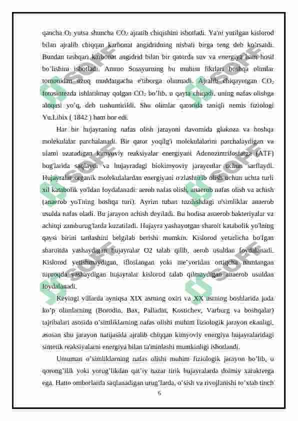 nafas olishda fermentlar ishtiroki 6