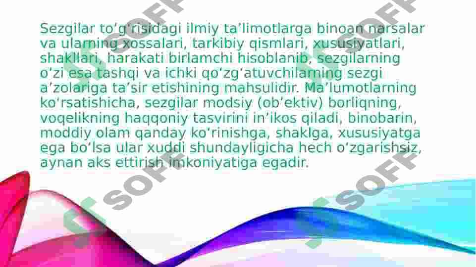 Sezgi va idrok 6
