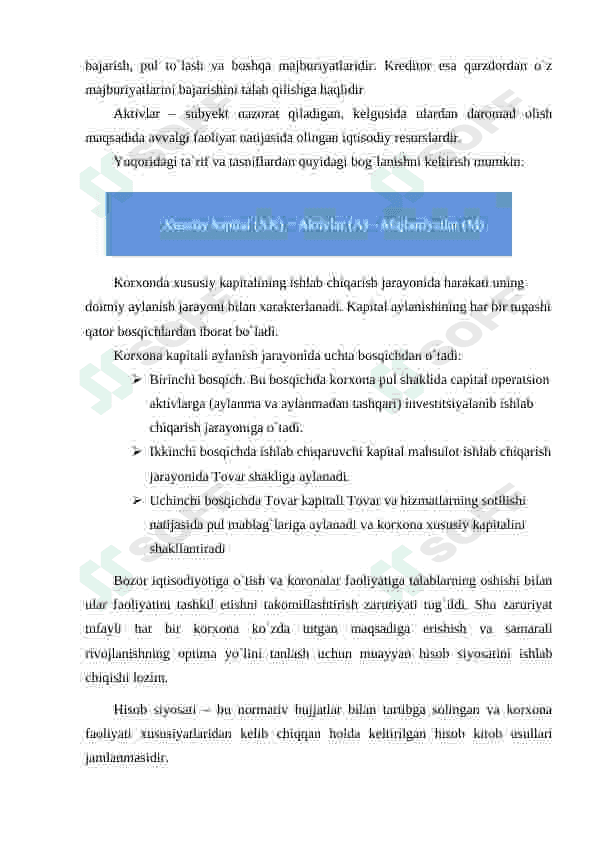 Xususiy kapital va uning samaradorligining tahlili 6