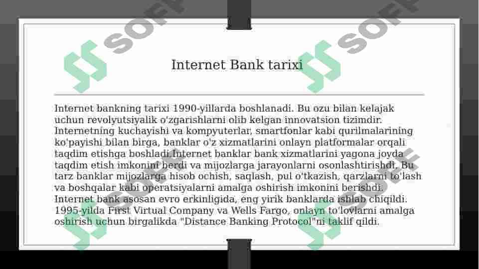internet bankning  tizimini ishlash texnologiyasi 6