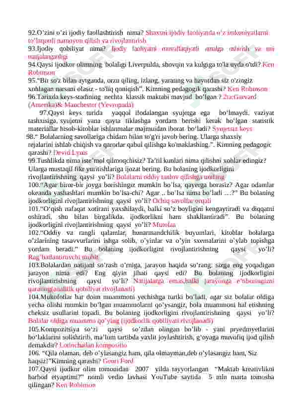 Crative PEDAGOGY 6