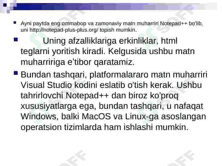 HTML tili 6