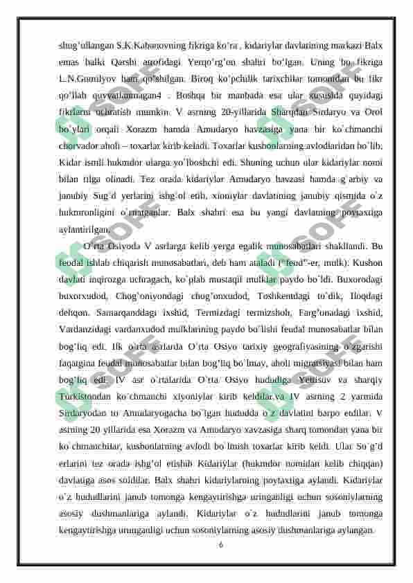 Ilk oʻrta asrlar tarixiy geografiyasi 6