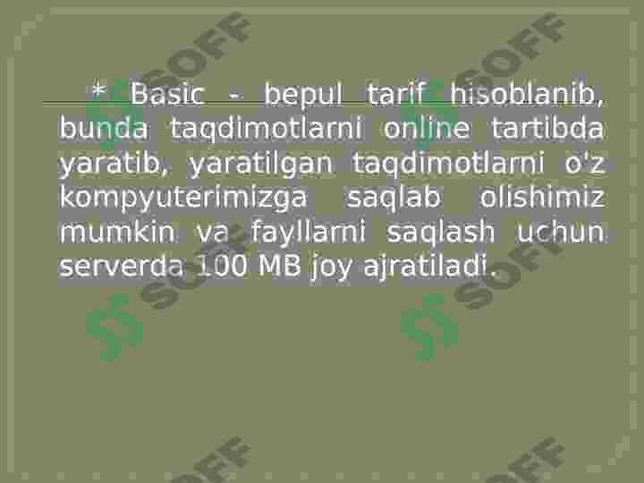 PRAZI  dasturi haqida ma'lumot 6