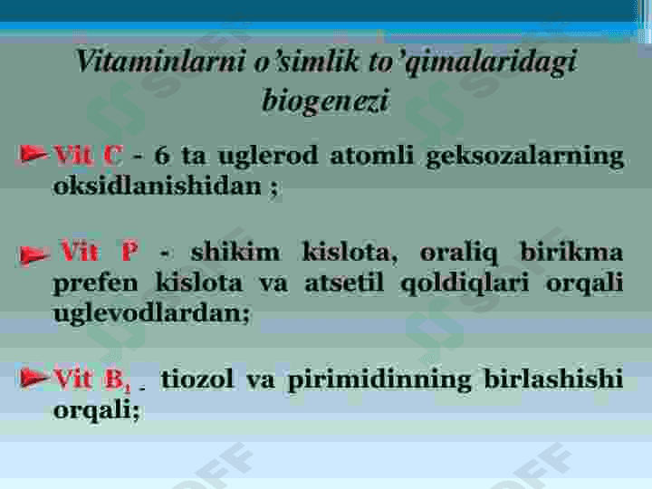 Tarkibida vitaminlar boʻlgan dorivor oʻsimliklar 6