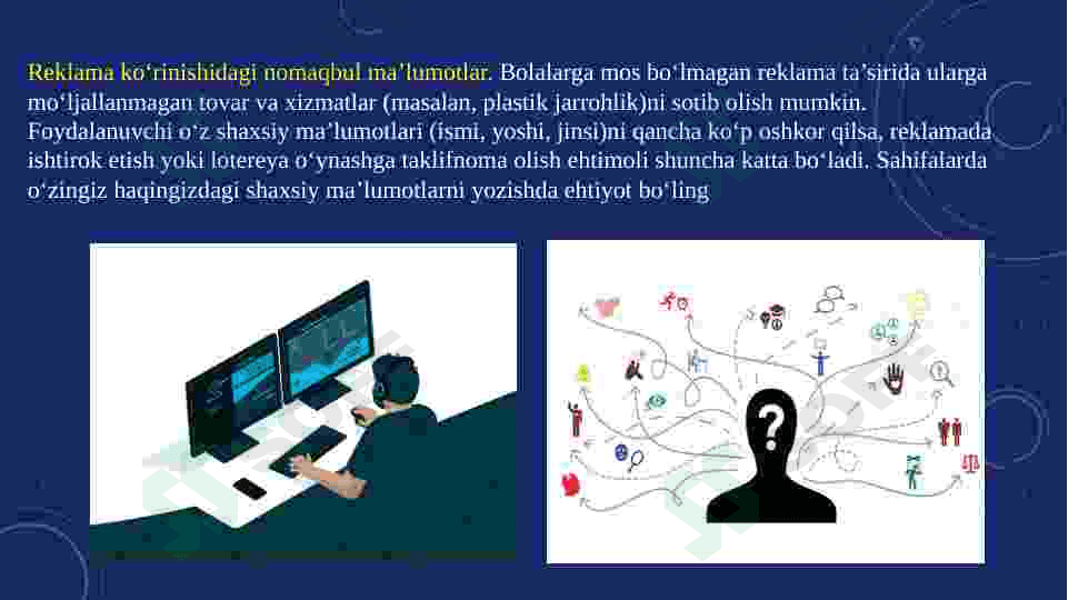 Internet xavf-xatarlari va ulardan saqlanish 6
