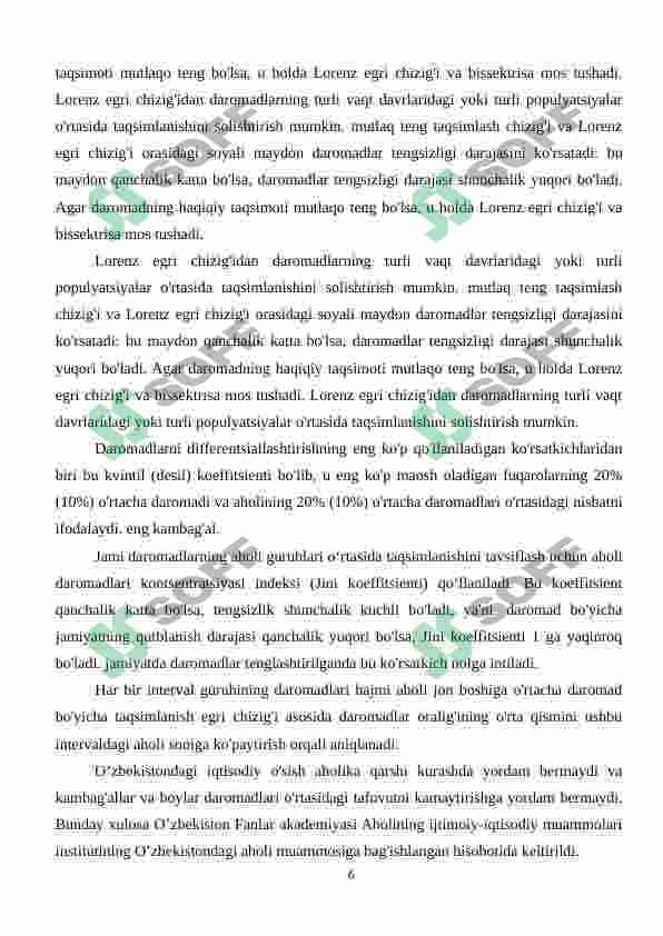 Aholi daromadining tengsizligi 6