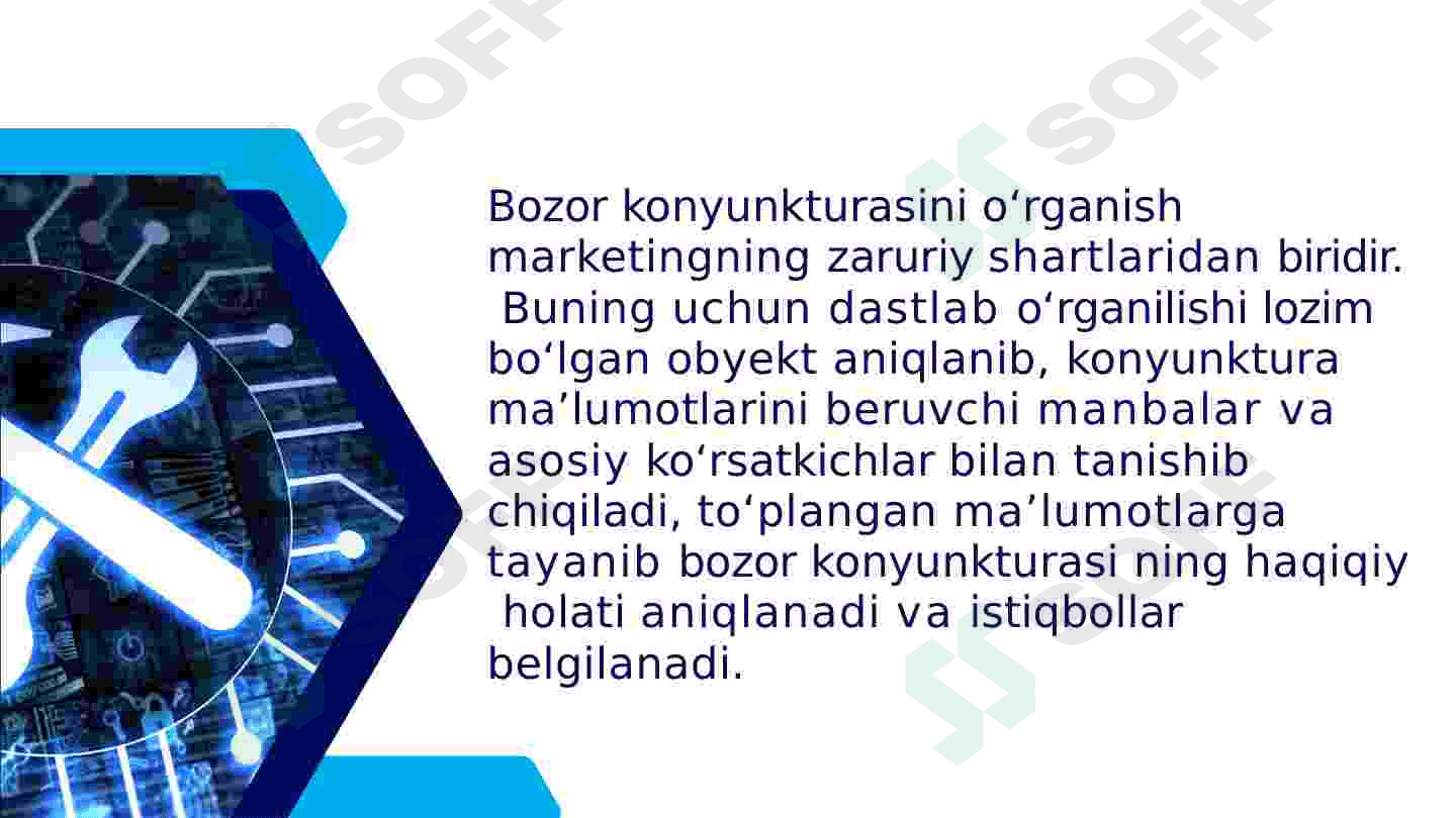 Tovarlar bozori konyukturasi 6