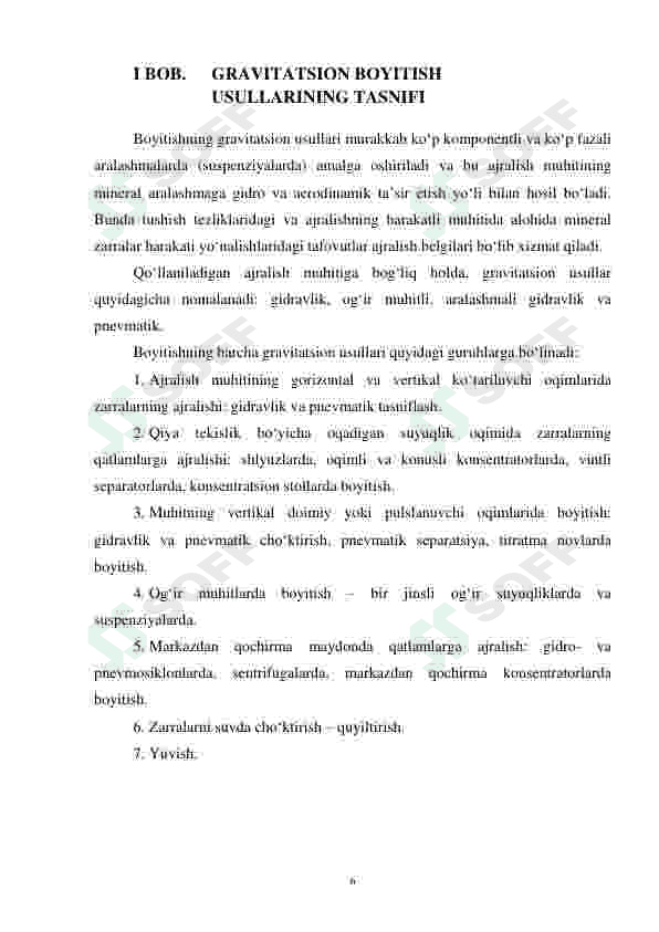 GRAVITATSIYA USULIDA BOYITISH 6