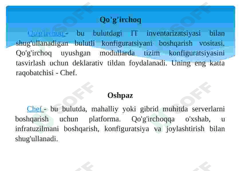 Bulut konfiguratsiyasi 6