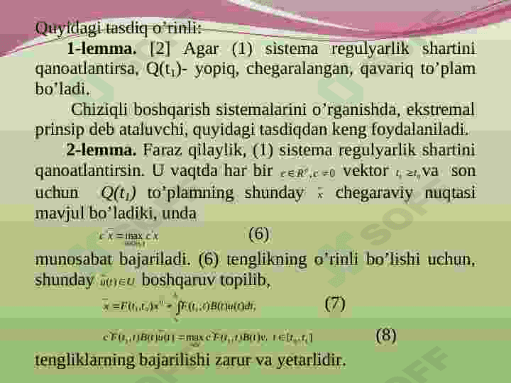 Varitsoin mavzu 6