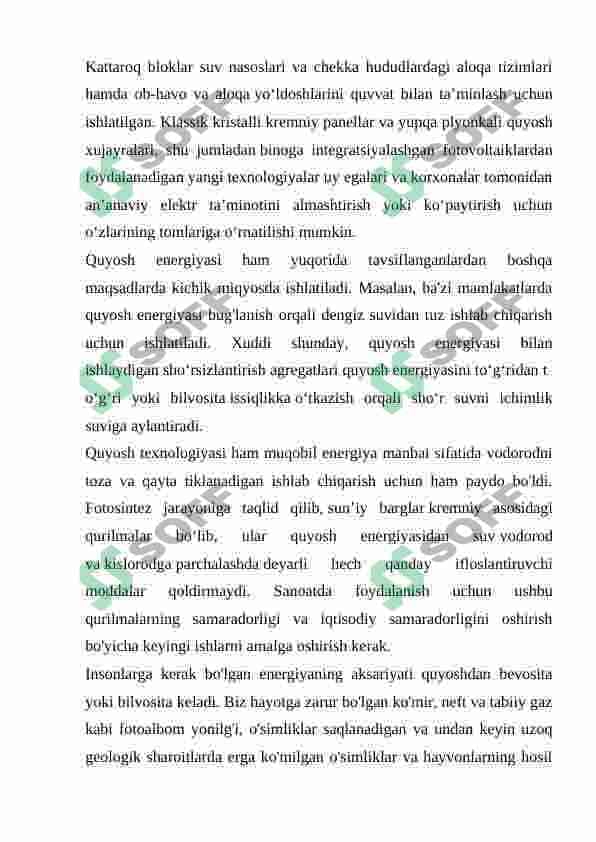 Quyosh Energetikasi 6
