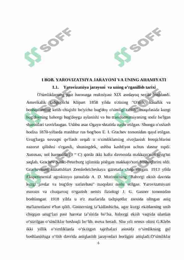 Yarovizatsiya va fotoperiodizm 6