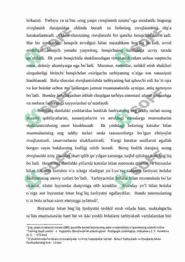 Maktabgacha ta'lim tashkilotlarida tashkil etiladigan tarbiya turlari va ularning shaxs kamolatiga tasiri 7