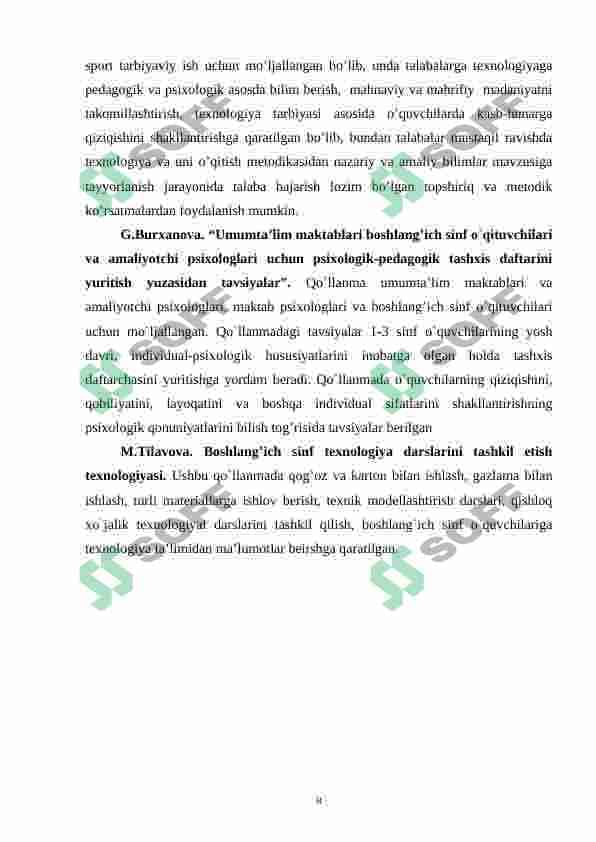BOSHLANG'ICH SINF TEXNOLOGIYA DARSLARIDA O'QUVCHILARNING BILISH FAOLIYATINI SHAKLLANTIRISH METODLARI 7