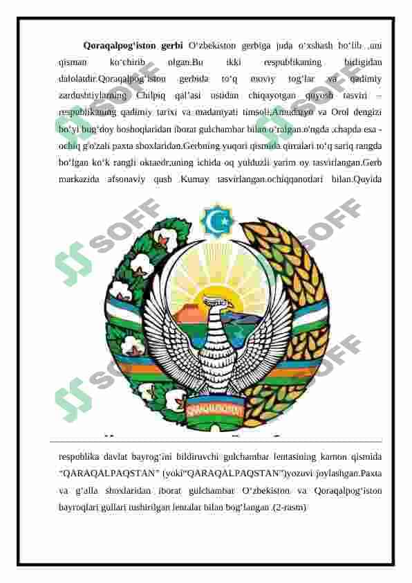 MUSTAQILLIK YILLARI QORAQALPOG‘ISTONDA XALQNING IJTIMOIY-IQTISODIY HAYOTIDAGI O’ZGARISHLAR 7