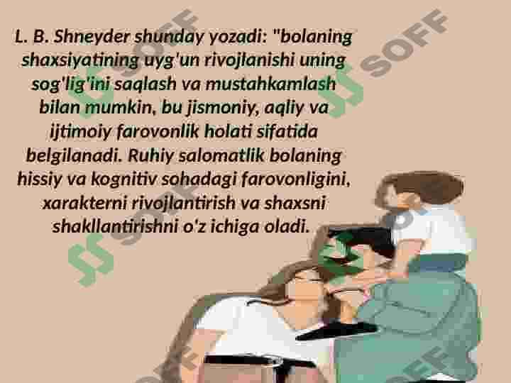 Ota-ona va farzand munosabatlarining xususiyatlari 7