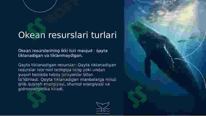 DUNYO OKEANI TABIY RESURSLARI 7