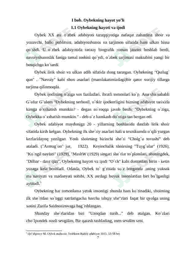 Oybek adabiyotshunos 7