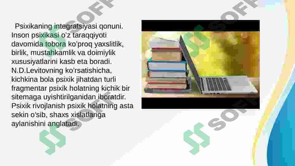 psixik rivojlanish 7
