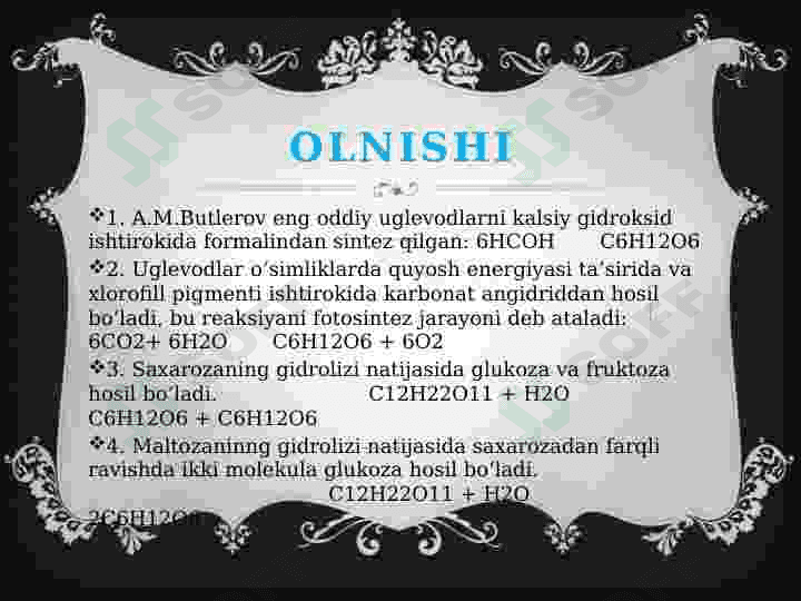 UGLEVODLAR 7
