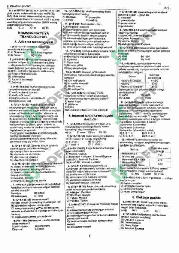 Informatikadan axborotnoma 7