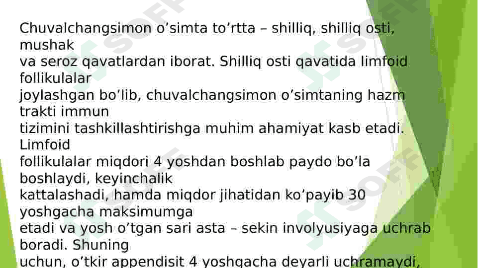 Oʻtkir apendisitni klinikasi 7